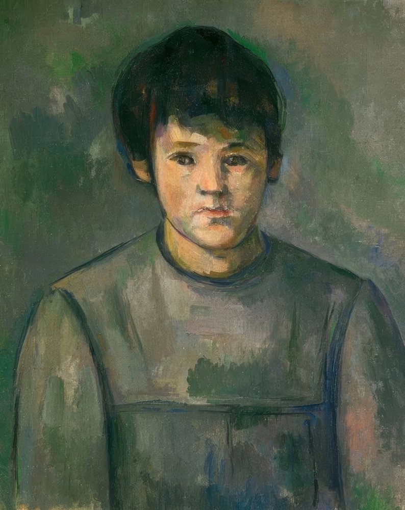 少女の肖像画 | ポール・セザンヌ